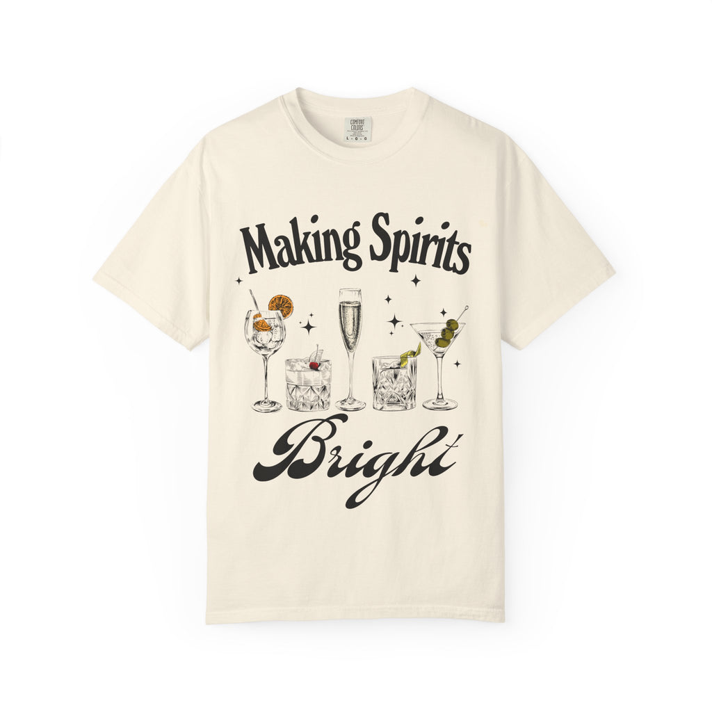 Making Spirits Bright Cocktail T-Shirt