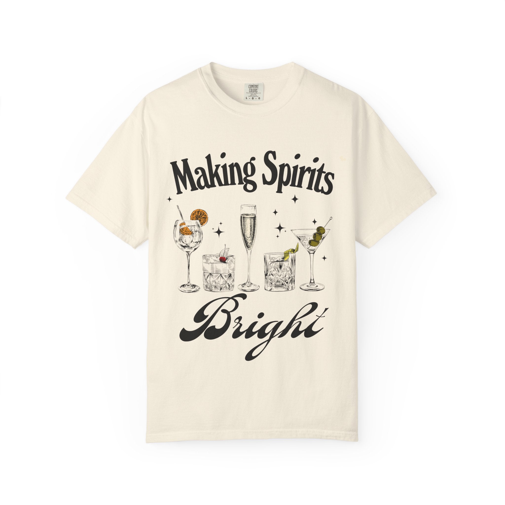Making Spirits Bright Cocktail T-Shirt