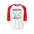 Making Spirits Bright Raglan Shirt