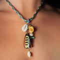 Dorado Necklace – Handmade Fishing Lure & Shell Jewelry