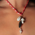 Little Sunfish Necklace – Handmade Fishing Lure & Shell Jewelry