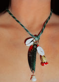 Sockeye Necklace – Handmade Fishing Lure & Shell Jewelry